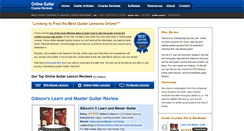 Desktop Screenshot of onlineguitarcourses.com